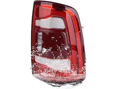Mopar 68361716AD Tail Lamp Assembly, Black, Rear Passenger Side