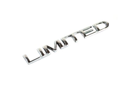 Mopar 68228200AB Nameplate Liftgate Limited