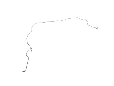 Mopar 52129131AD Tube Brake Hydraulic Control Unit To Left Rear Brake Hose