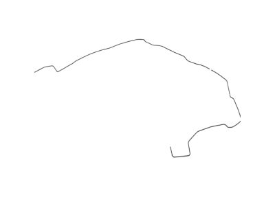 Mopar 52129131AD Tube Brake Hydraulic Control Unit To Left Rear Brake Hose Mopar 52129131AD Tube Brake Hydraulic Control Unit To Left Rear Brake Hose