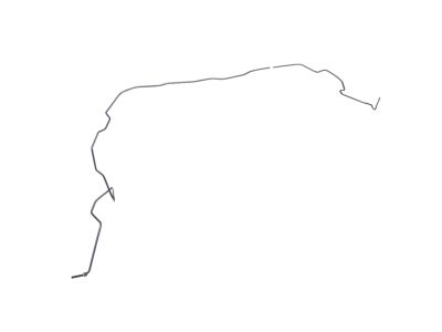 Mopar 52129131AD Tube Brake Hydraulic Control Unit To Left Rear Brake Hose