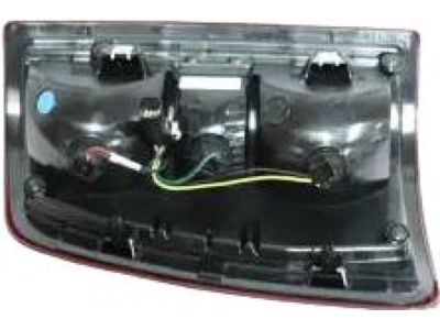 Mopar 68361714AD Tail Lamp Assembly, Black, Rear Passenger Side