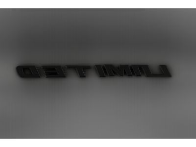 Mopar 55112961AA Nameplate Limited