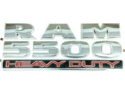 Mopar 68139550AA Nameplate Door Ram 5500