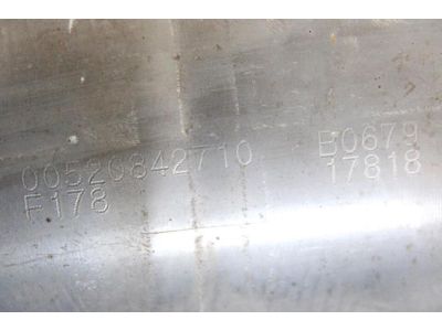 Mopar 68381656AA Pipe And Converter Exhaust Center