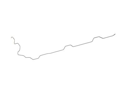 Mopar 52129128AG Tube Brake Hydraulic Control Unit To Rear Crossover Tube