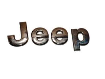 Jeep 55235167 Letter Set Says