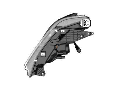 Mopar 68316086AH Headlamp, Front Passenger Side