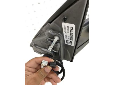 Mopar 68276472AC Mirror Outside Rearview Trailer Tow, See Group 008