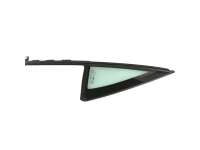 Mopar 4787710AA Glass Front Door Fixed Wing Part Includes Glass Channel