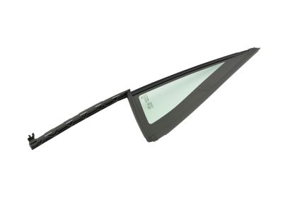 Mopar 4787710AA Glass Front Door Fixed Wing Part Includes Glass Channel