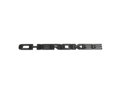 Mopar 68336334AA Nameplate Front Door Cherokee
