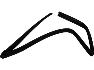 Mopar 55399190AE Weatherstrip Front Door Glass Running
