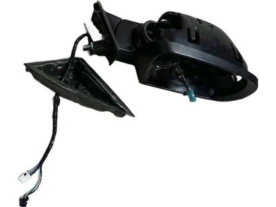 Mopar 1VF40KXJAD Mirror Assembly, Diamond Black, Front Passenger Side