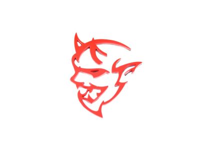 Mopar 6TA27PR4AA Nameplate Fender Demon