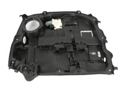 Dodge 68027665AA REGULATOR FRONT DOOR WINDOW With Carrier Plate With Motor