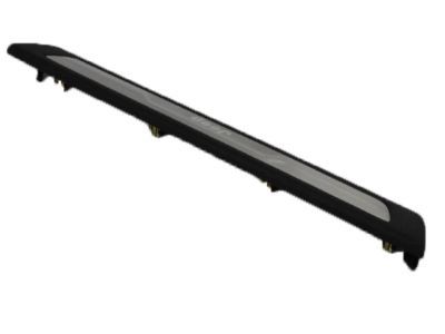 Mopar 1NC80DX9AB Scuff Plate, Black, Front Passenger Side