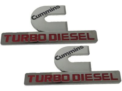 Ram 68149701AA NAMEPLATE Front Fender Cummins Diesel 6.7 Liter