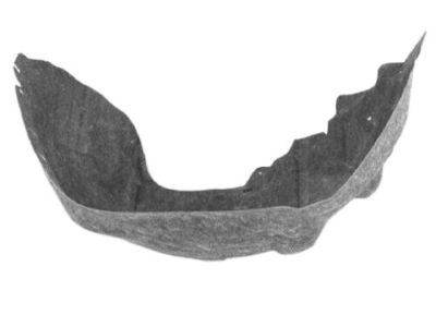 Jeep 57010711AK Wheelhouse Liner