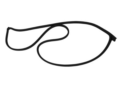 Mopar 68039975AG Weatherstrip Front Door Mounted