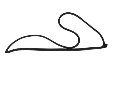 Mopar 68039975AG Weatherstrip Front Door Mounted