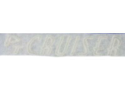 Mopar 5303581AB Nameplate, Front