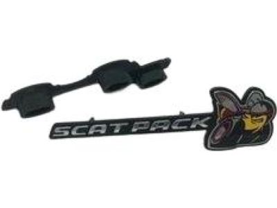 Mopar 68396075AB Nameplate Scat Packing Grille
