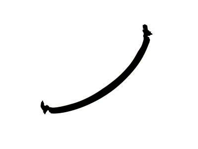 Jeep 55395241AE WEATHERSTRIP Windshield to Cowl