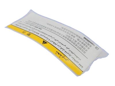 Dodge 5058594AB LABEL Air Conditioning System