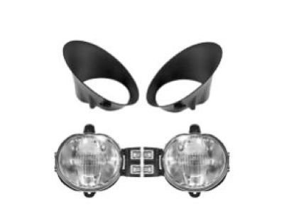 Dodge 55077475AB LAMP AND BRACKET Fog Lamp
