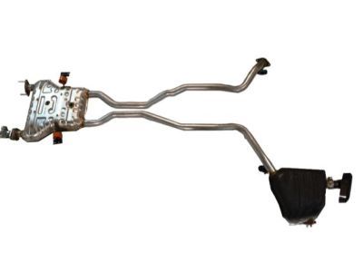 Jeep 68304914AA MUFFLER AND TAILPIPE Exhaust