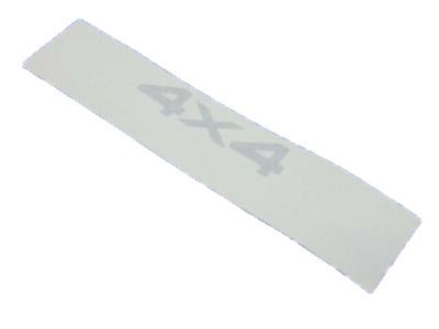 Mopar 5FJ61CA1AB Decal, Silver