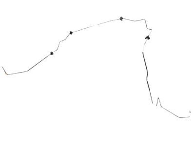 Jeep 68111313AA TUBE Brake HCU To Right Front Hose