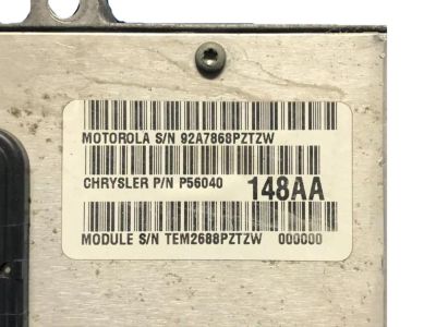 Mopar 56040148AA Module Powertrain Control