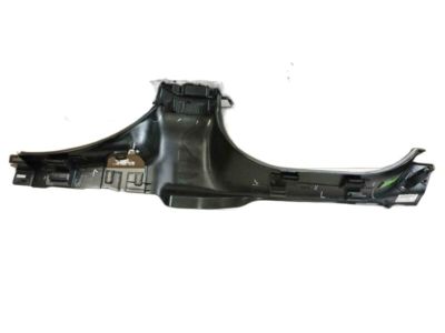 Jeep 6BM25TX7AD MOLDING B Pillar Lower, Includes Rear Sill On 74 Body Only