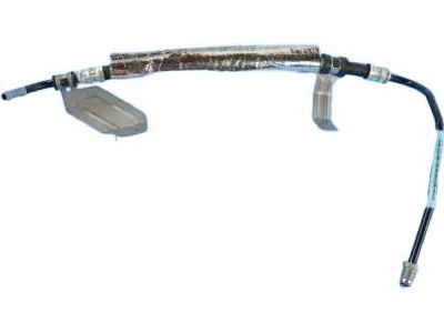 Mopar 68304254AB Hose Power Steering Return Includes Both Brackets