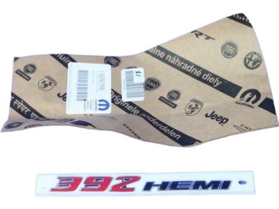Mopar 68260794AB Emblem 392 Hemispherical Badge