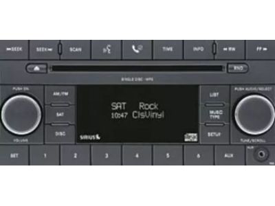 Mopar 68021163AC Radio Am/Fm/Cd/SDARS