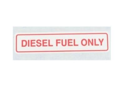 Dodge 4428652 Fuel Label