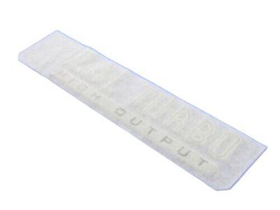 Chrysler 5116078AA NAMEPLATE 2.4L Turbo High Output