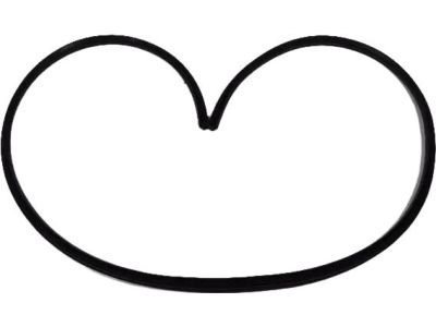 Mopar 5074647AE Weatherstrip Rear Door Body Mounted