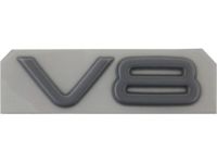 Mopar 5JM89CA1AA Nameplate, Silver, Rear