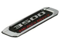 Mopar 68362218AB Nameplate Ram 3500 Heavy Duty Hood Mopar 68362218AB Nameplate Ram 3500 Heavy Duty Hood