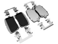 Mopar 68245118AB Brake Pads, Rear