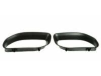 Mopar 68341764AA Trim Bezel, Black, Rear Passenger Side