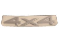 Mopar 5EM89SA1 Decal, Silver, Rear