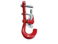 Mopar 68411131AA Tow Hook, Red, Rear Driver Side