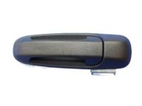Dodge Durango Door Handle - 55276882AB Handle, Outside, Black, Front Outer Passenger Side