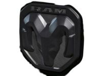 Mopar 68276327AA Emblem, Black, Rear Mopar 68276327AA Emblem, Black, Rear