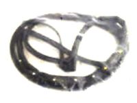 Mopar UJ33XXXAF Door Weatherstrip, Dark Gray, Rear Driver Side